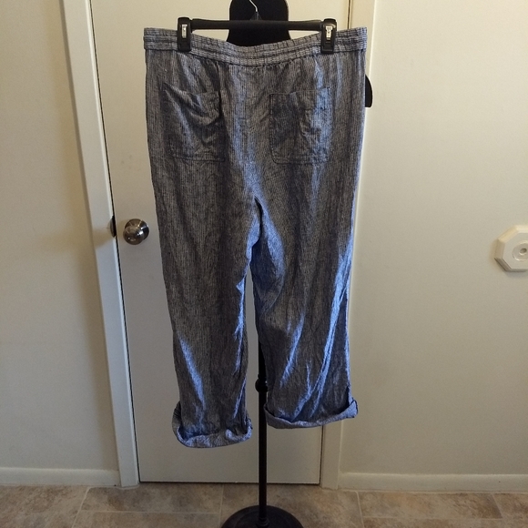 Talbots Slouchy Drawstring Pants - Picture 2 of 2